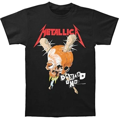Image of Metallica Men&#039;s Damage Inc Tour T Shirt, Black, XL