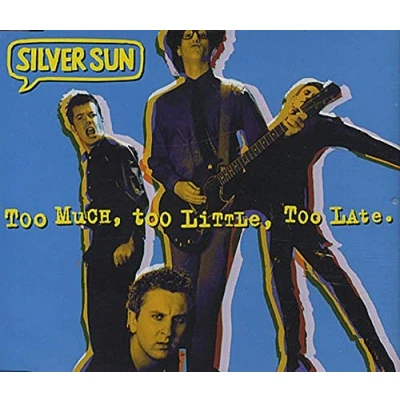 Image of Silver Sun Too Much Little Late 1998 UK CD single 569915 2