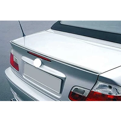 Image of Fits For BMW E46 3 Series Cabrio Rear Boot Trunk Spoiler Lip Wing Sport Trim Lid