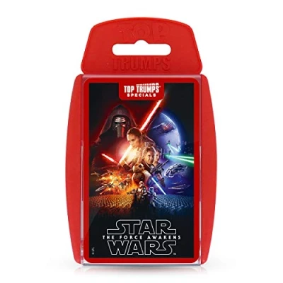 Image of Top Trumps Star Wars Episode VII The Force Awakens Specials Card Game, play with Chewbacca, Finn, Kylo Ren, Resistance and Rey, educational gifts toys for boys girls aged 6 plus
