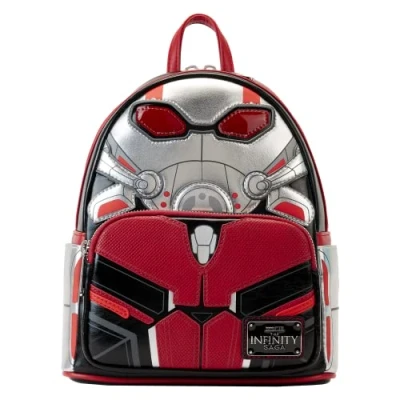 Image of Loungefly Marvel Ant Man Backpack Amazon Exclusive Premium Vegan Leather Gift Idea Official Merchandise for Boys, Girls Men and Women Movies Fans