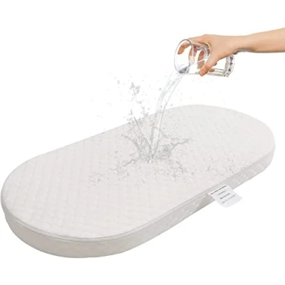 Image of Waterproof Mattress Protector Cotton Terry Towel Aloe Vera treated Extra Deep Cover Anti Allergy and Breathable (mosses 35x75+15)