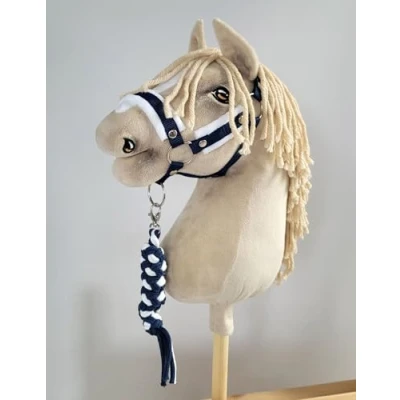 Image of Hobby Horse Rope White and Navy Blue No Included