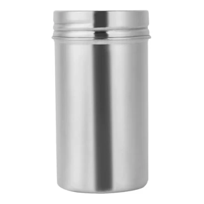 Image of 304 Stainless Steel Sealed Storage Jar Portable Tea Coffee Beans Container Moisture Proof and Antibacterial Food Jars Canisters(L)
