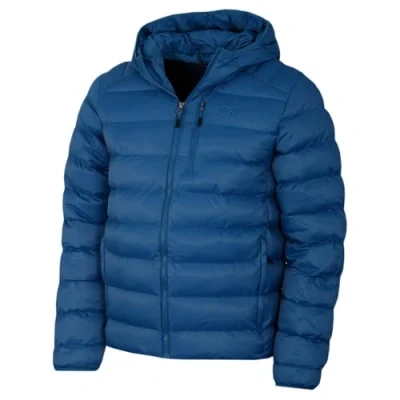 Image of Calvin Klein Mens Woven Jacket Dresden Blue S
