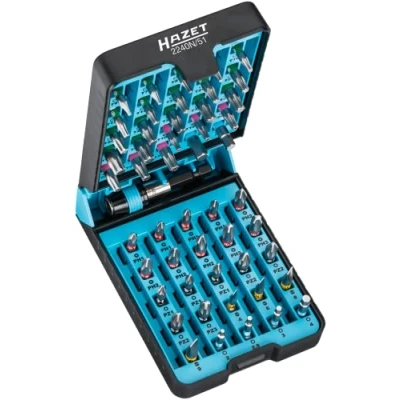 Image of HAZET 2240N/51 &quot;BitE&quot; Box Screwdriver Bit Set Multi Colour