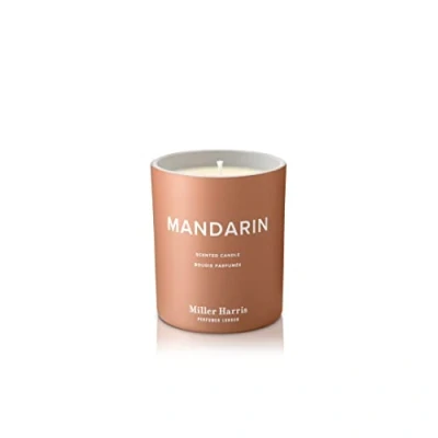 Image of Miller Harris Mandarin Scented Candle 220g Natural Wax Luxury Bright &amp; Citrusy Aroma
