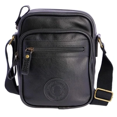 Image of Coronel Tapiocca Men&#039;s Bolso de Mano para Hombre Handbag, Black, Normal