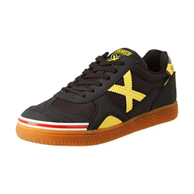 Image of Munich Unisex Adult Gresca Low Top Sneakers, Yellow , 7.5 UK