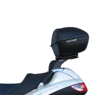 Image of SHAD V0MP10ST Top Case Fitting Kit for Piaggio MP3 2010 2011, Black