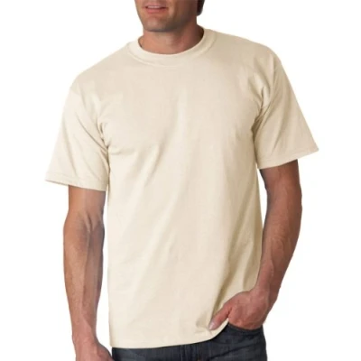 Image of Gildan Mens Ultra Cotton Short Sleeve T Shirt (M) (Natural)