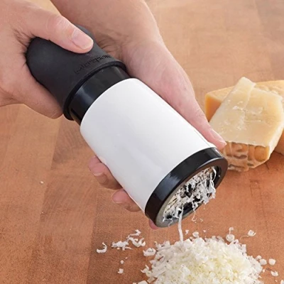 Image of Stainless Steel Cheese Grater chese Cutter Baking Tools Slicer Mill Kitchen Gadget with 2 Blades Changeable
