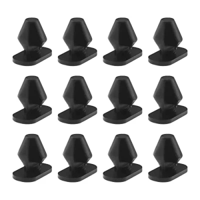 Image of YINETTECH 30Pcs Door Seal Strip Fixing Buckles Replacement 9025J8 51767412895 Compatible with Citroen C3 C5 X7 Rear Weatherstrip Clips