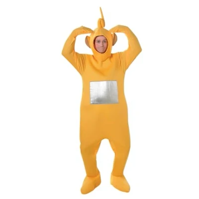 Image of Rubie&#039;s Official Laa Teletubbies, Adult Costume Standard Size Halloween