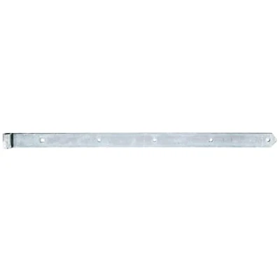 Image of Strap Hinge Straight with Rounded End Rolle 16 mm / 800 x 45 1 STK. galvanisch Gelb verzinkt