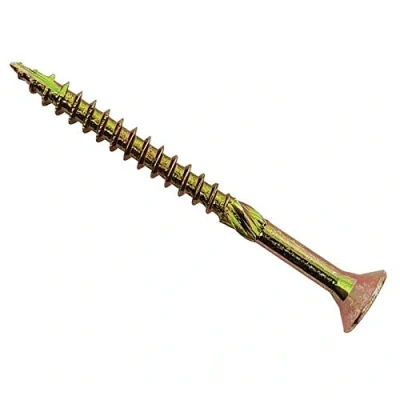 Image of Spectre Advanced Multi purpose Woodscrews 5.0 x 50mm Zinc Yellow Passivated Bulk Box 500