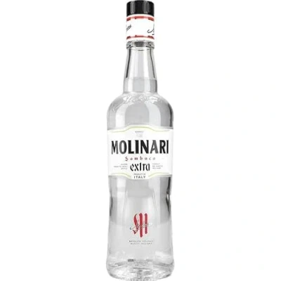 Image of Molinari Extra Sambuca Premium Liqueur 50cl, 40% ABV Traditional Italian Licor made with Star Anise Great for Cocktails and Drinking Neat