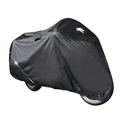 Image of Nelson Rigg Defender Extreme Motorcycle Cover Black / 2X Large
