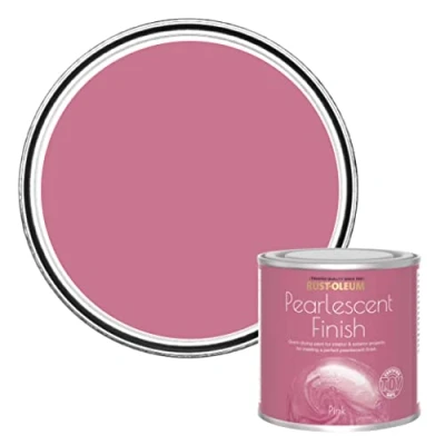 Image of Rust Oleum Pearlescent Finish Pink 250ml