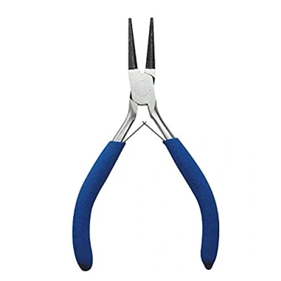 Image of Brüder Mannesmann Elektronik: Round Nose Pliers 120 mm, 1 Piece, M10805.