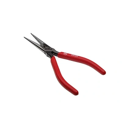 Image of Wiha Z 36 0 01 Precision Mechanics Nose Pliers with Side Cutter and Spring 160mm Basic