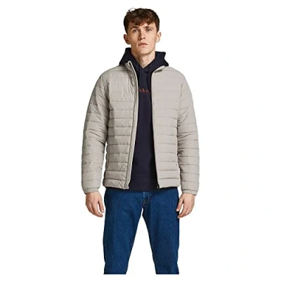 Image of JACK&amp;JONES Men&#039;s JJERECYCLE Puffer Collar NOOS Jacket, Crockery, S