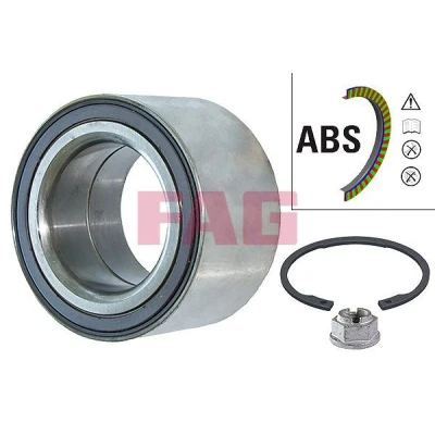 Image of 1649810106, 1649810406, A1649810106, A1649810406 Wheel bearing kit FAG 713 6681 00 Photo corresponds to scope of supply 90mm MERCEDES BENZ: ML Class