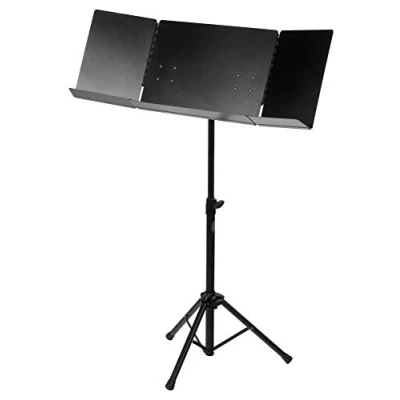 Image of Classic Cantabile Pro Orchestra Music Stand Collapsible Black