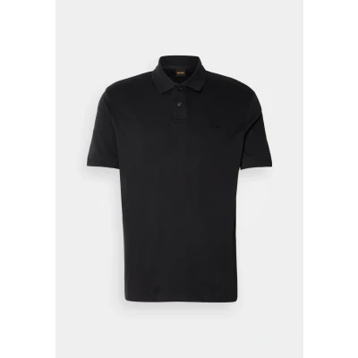 Image of BOSS Men&#039;s Pe_Interlock Polo, Black1, XL