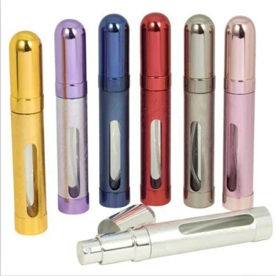 Image of 5starwarehouse 12ml Refillable Perfume Atomiser Atomizer Aftershave Travel Spray Miniature Bottle With Window (Pink)