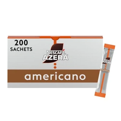 Image of NESCAFÉ Azera Americano Instant Coffee Sachets 200 x 2 g Sticks