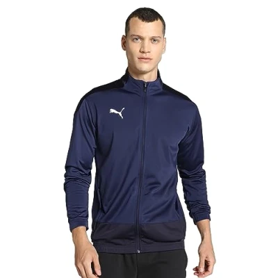 Image of Puma Teamgoal Training Jacket jacket, Men&#039;s, Size: Small, Peacoat/new navy