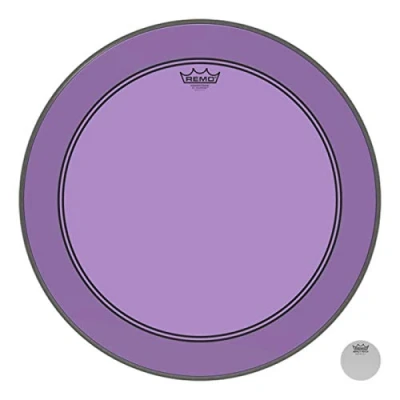 Image of Remo Colortone Powerstroke 3 Clear Drum Head 22 Inches P3 1322 CT PU Purple