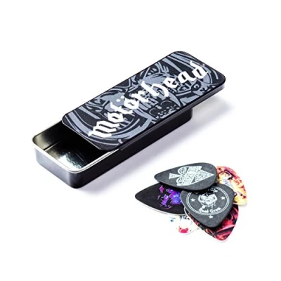 Image of DUNLOP MHPT03 6 PICKS TIN BOX MOTORHEAD ALBUM 0.73