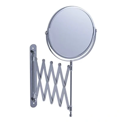 Image of Zeller Wall Mounted Mirror 9 45x18,5x37cm, Metal, Multi Colour, 10 x 18.5 37 cm