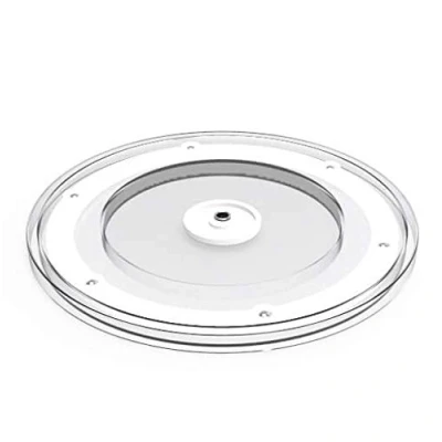 Image of Plastic Lazy Susan Spice Holder 150mm TurnTable Clear