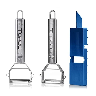 Image of Turbo PRODUKTE Combi &amp; Julienne Cutter Small Peeler (Pack of 3)