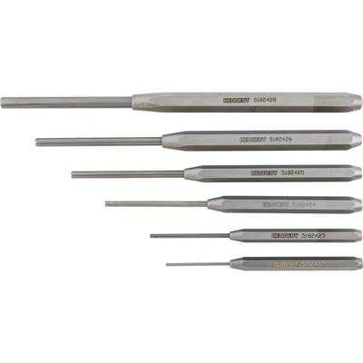 Image of Kennedy Ex/Length Inserted Pin Punches 6 Piece Set