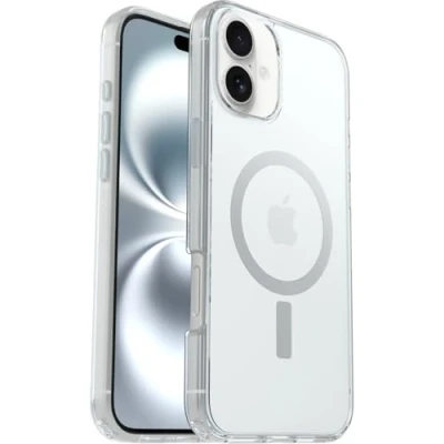 Image of OtterBox Symmetry+ PC Back Cover Transparent Magnetic Apple iPhone 16 Plus