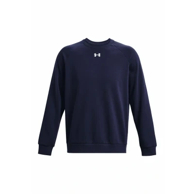 Image of Under Armour Rival CREW Sweatshirt Midnight navy, Men&#039;s, Size: XL, navy