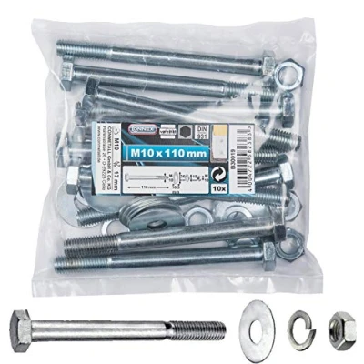 Image of CONNEX B30019 Machine Bolts Set DIN601 10x110