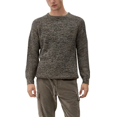 Image of Q/S designed by Men&#039;s 2118682 Knitted Jumper, Gray, X Small