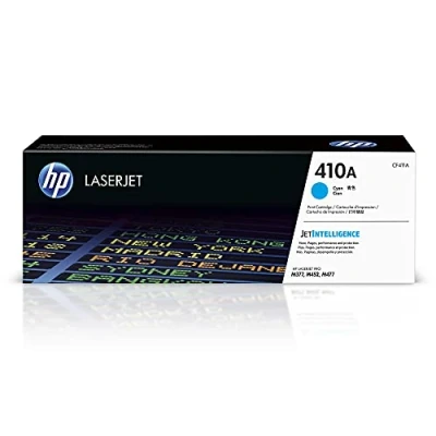 Image of HP CF411A 410A Original LaserJet Toner Cartridge, Cyan, Single Pack, Standard