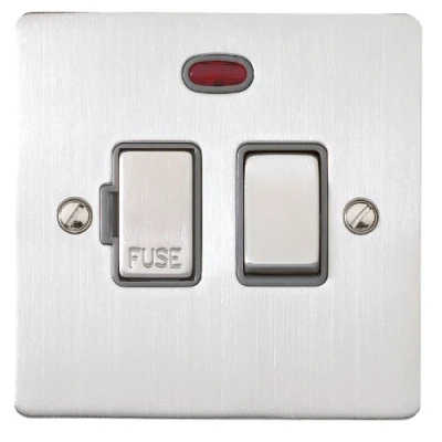 Image of Superswitch SW209 BSS C 13A Double Pole Switched Connection Unit with Neon