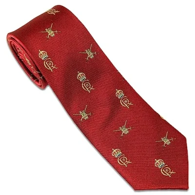 Image of The Regimental Shop King Charles III Coronation Tie (Silk) British Army