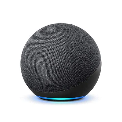 Image of Certified Refurbished Echo (4th generation, 2020 release) With premium sound, smart home hub and Alexa Charcoal