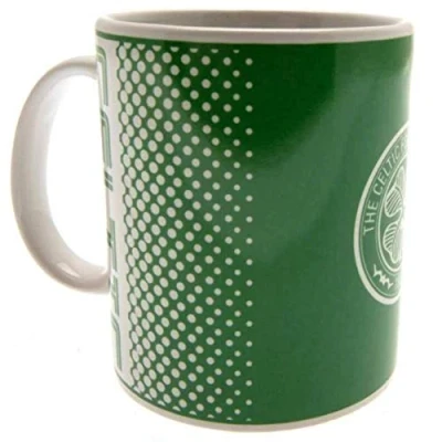 Image of Official Glasgow Celtic FC Fade Design Ceramic Mug
