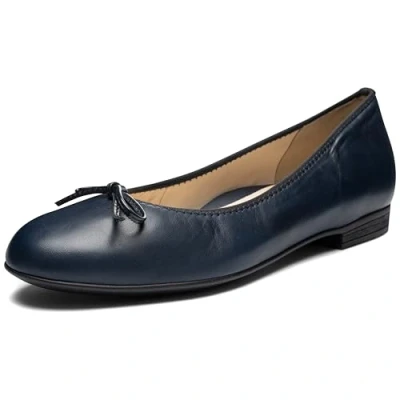 Image of ARA Women&#039;s Sardinia Ballet Flat, Blue 02, 4 UK