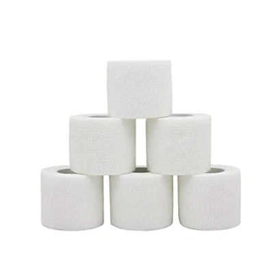 Image of Cohesive Bandage, Adhesive Blue Sport Wrist Self Sports Bandage
