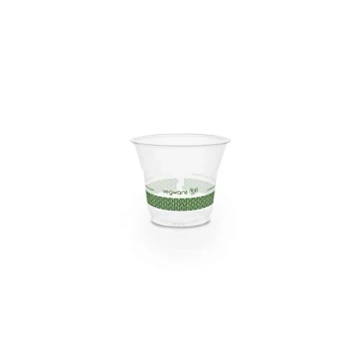 Image of Vegware R150Y VW slim PLA cold cup, 5 oz. (Pack of 2000)
